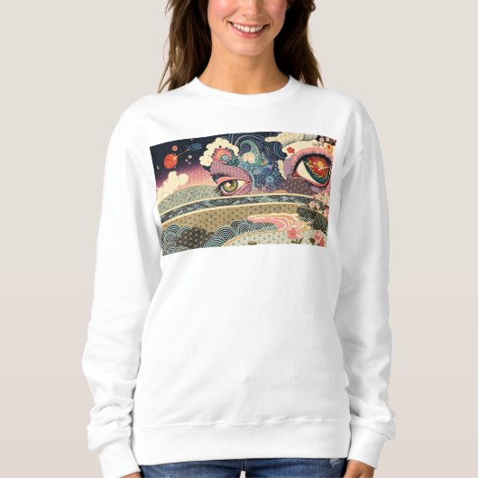 SWEATSHIRT 和柄アート (Devant)