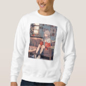 Sweatshirt 雰囲気のいいカフェスウェット|寿司娘 GenerativeAI (Devant)