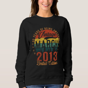 Sweatshirt 09 Année D'Être Formidable Vintage Mars 2013 1