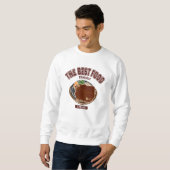 SWEATSHIRT 1ポンドステーキ (カレッジ風イラスト) (Devant entier)