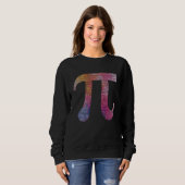 Sweatshirt 10000 Digits Pi Day Sign Math Mathematics Nerd Gee (Devant entier)
