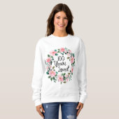 Sweatshirt 100 ans Hommes aimés Femmes 100 ans Cool 100e (Devant entier)