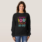 Sweatshirt 100 Days of 3rd Grade Teacher Kids Smarter Donuts (Devant entier)