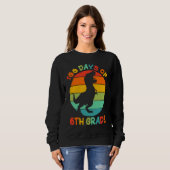 Sweatshirt 100 Days Of 6th Grade 100 Days Of School Rex Dinos (Devant entier)