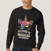 Sweatshirt 100 Days Of Magical Learning 100th Day Of School U (Devant)