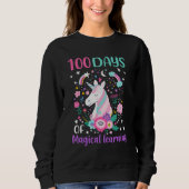 Sweatshirt 100 Days Of Magical Learning 100th Day Of School U (Devant)