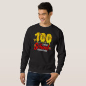 Sweatshirt 100 Days Of School Group Cute Bees Funny Teachers  (Devant entier)