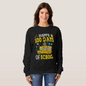 Sweatshirt 100 Days School Bus 100 Days Of School Boys Kids T (Devant entier)