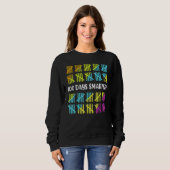 Sweatshirt 100 Days Smarter School Celebration 100 Days Of Sc (Devant entier)