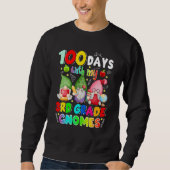 Sweatshirt 100 Days With My 3rd Grade Gnomies Gnome 100th Day (Devant)