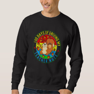 Sweatshirt 100 Jours De Conduite Mon Enseignant Nue 100 Jours