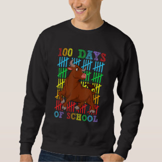 Sweatshirt 100 Jours d'école Buffalo Boys Girls 100e Jour Sc
