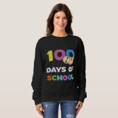 Sweatshirt 100 Jours D'École Drôle Mème De Citation Sloth (Devant entier)