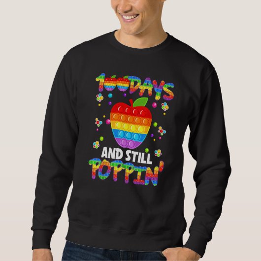 Sweatshirt 100 jours d'école pour enfants 100 t (Devant)
