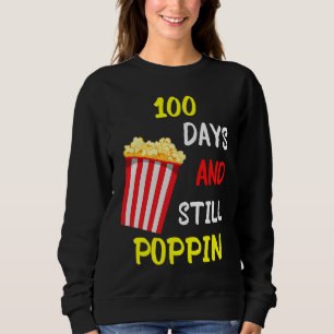 Sweatshirt 100 jours et toujours à faire éclater du maïs souf