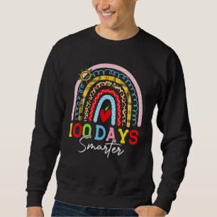 Sweatshirt 100 Jours Smarter Leopard Rainbow 100e Jour De Sch