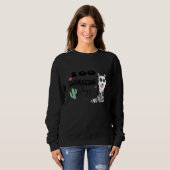 Sweatshirt 100 Llamazing Days Llama 100th Day of School Teach (Devant entier)