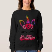 Sweatshirt 100 Magical Days of School 100 Days Smarter Cute U (Devant)