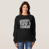 Sweatshirt 100 Parmigiano Parma Pride (Devant entier)
