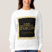 Sweatshirt 100e anniversaire  (Devant)
