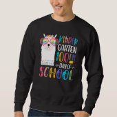 Sweatshirt 100e jour d'école pas de problème lama 100 jours d (Devant)