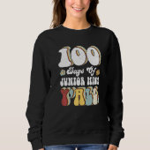 Sweatshirt 100th Day Of Junior High Y'all Teacher 100 Days Pr (Devant)