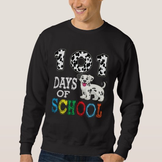 Sweatshirt 100th Day Of School 101 Days Smarter 100 for Boys  (Devant)