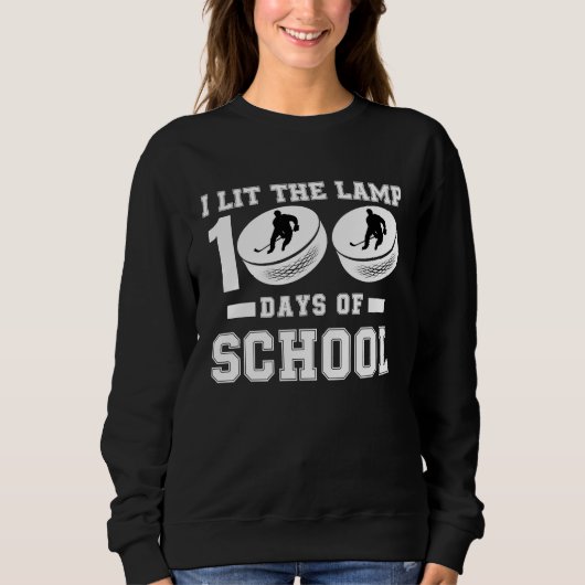 Sweatshirt 100th Day of School Teacher Coach Kids Child 100 D (Devant)