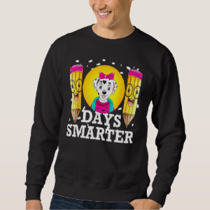 Sweatshirt 101 Jours Smarter 100 Jours D'École Finit Étudiant