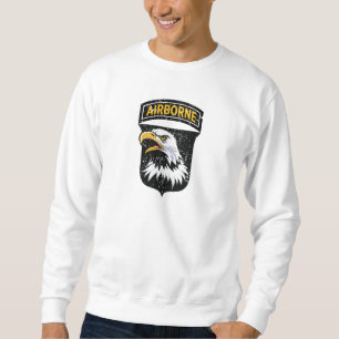 Sweatshirt 101e division aéroportée "Hurlant Eagles" Grunge