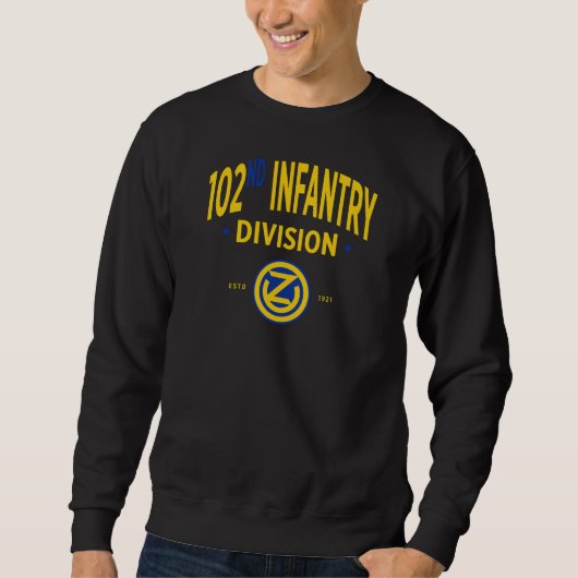 Sweatshirt 102e division d'infanterie - US Military (Devant)