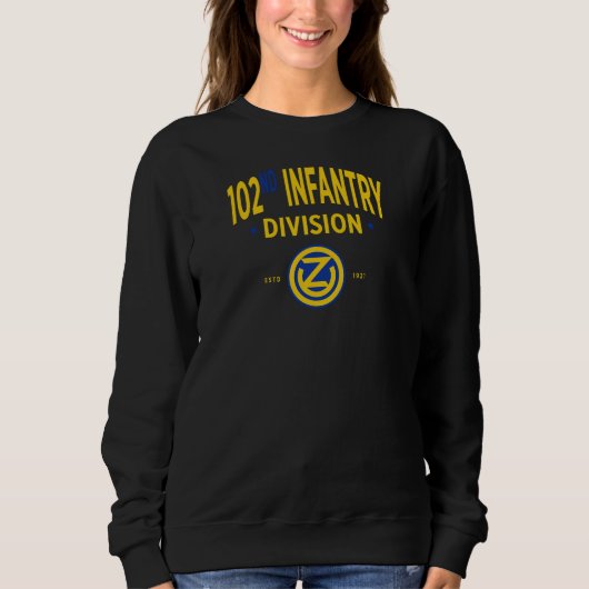 Sweatshirt 102e division d'infanterie - US Military Women (Devant)