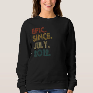Sweatshirt 10 ans Epic depuis juillet 2012 10e anniversaire