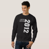 Sweatshirt 10e anniversaire 10 ans 2012 Garçon fille (Devant entier)