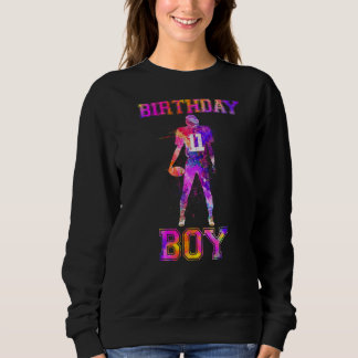 Sweatshirt 11e anniversaire Football Thème Décorations de fêt