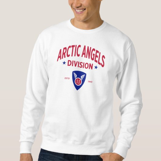 Sweatshirt 11e division aéroportée Arctic Angels (Devant)