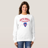 Sweatshirt 11e division aéroportée Arctic Angels Women (Devant entier)