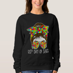 Sweatshirt 120 Jours D'École Messy Bun Lunettes De Soleil Aut