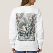 Sweatshirt 1212 Angel Watch Female Sweater (Dos)