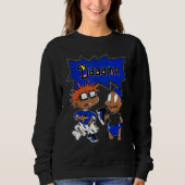 Sweatshirt 12 Hyper Royal 90s Melanin Got Em Shoes Hyper Roya (Devant)