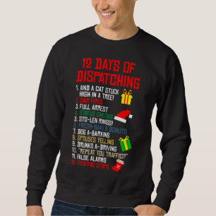Sweatshirt 12 Jours D'Expédition Du Pajama De Noël