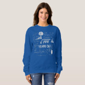 Sweatshirt 12e Birthday Love Math Square Root 144 Teacher (Devant entier)
