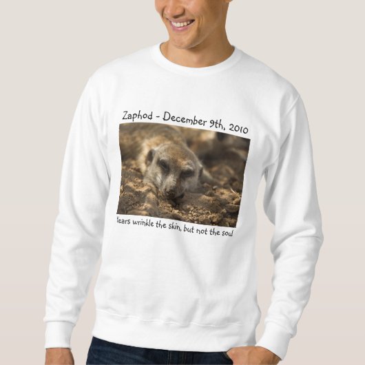 Sweatshirt 12ème chemise 2 d'anniversaire de Zaphod (Devant)