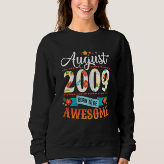Sweatshirt 13 Anniversaire Vêtements Août 2009 13 Ans Flore