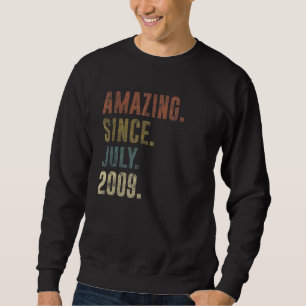 Sweatshirt 13e anniversaire Vintage Extraordinaire depuis jui