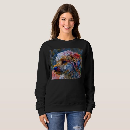 Sweatshirt 1453c Poodle Long (Devant entier)