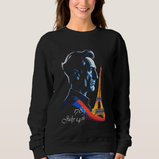 Sweatshirt 14 juillet 1789 Fête Nationale de France