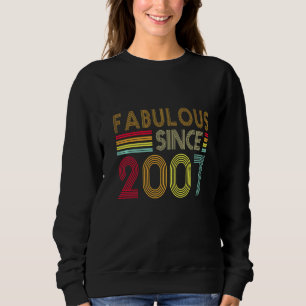 Sweatshirt 15 Ans Retro Fabuleux 2007 Editon 15e Anniversaire