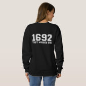 Sweatshirt 1692 Ils ont manqué un (Dos entier)