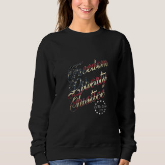 Sweatshirt 1776 Nous Le Peuple Constitution Patriotique Améri